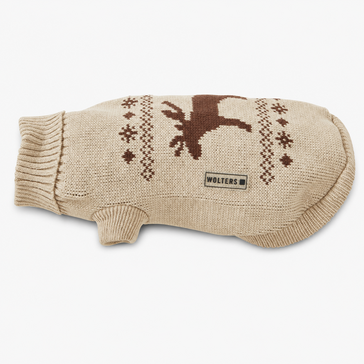 Strickpullover Elch
