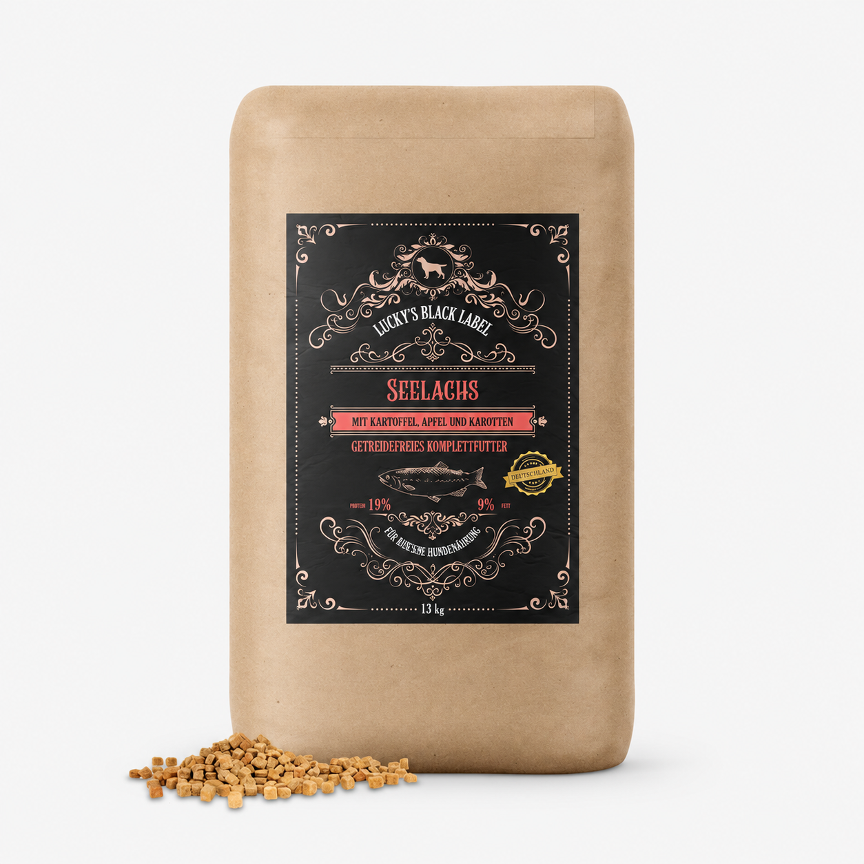 Lucky's Black Label Seelachs ofengebacken WOLTERS cat & dog GmbH
