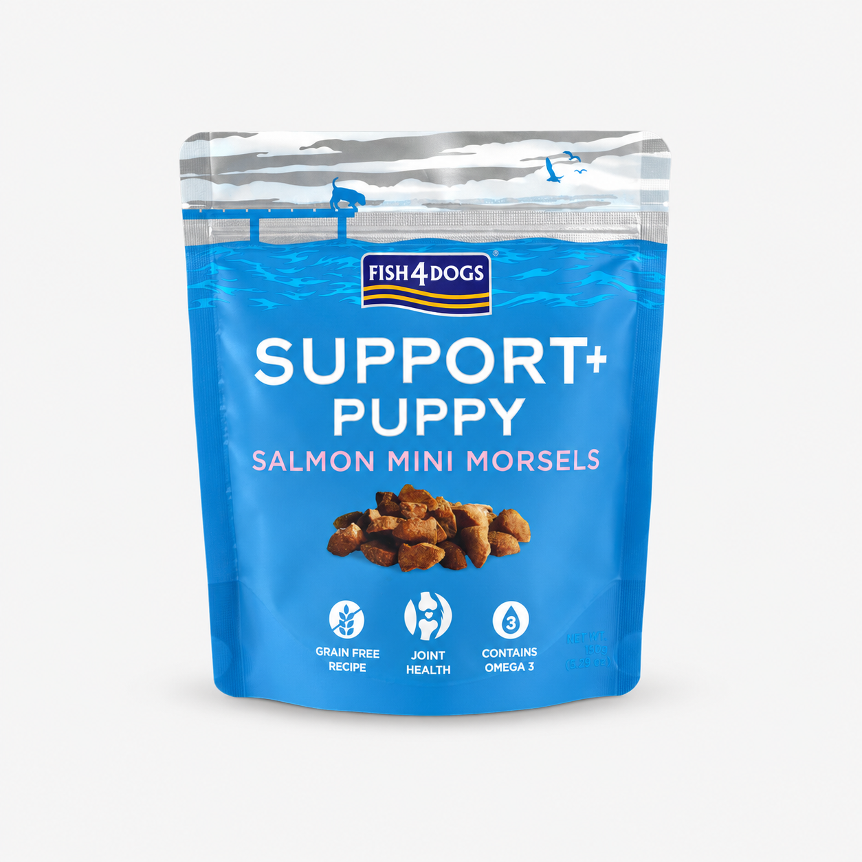 Fish4Dogs Support+ Puppy – Minihäppchen Gelenkgesundheit Lachshäppchen WOLTERS cat & dog GmbH