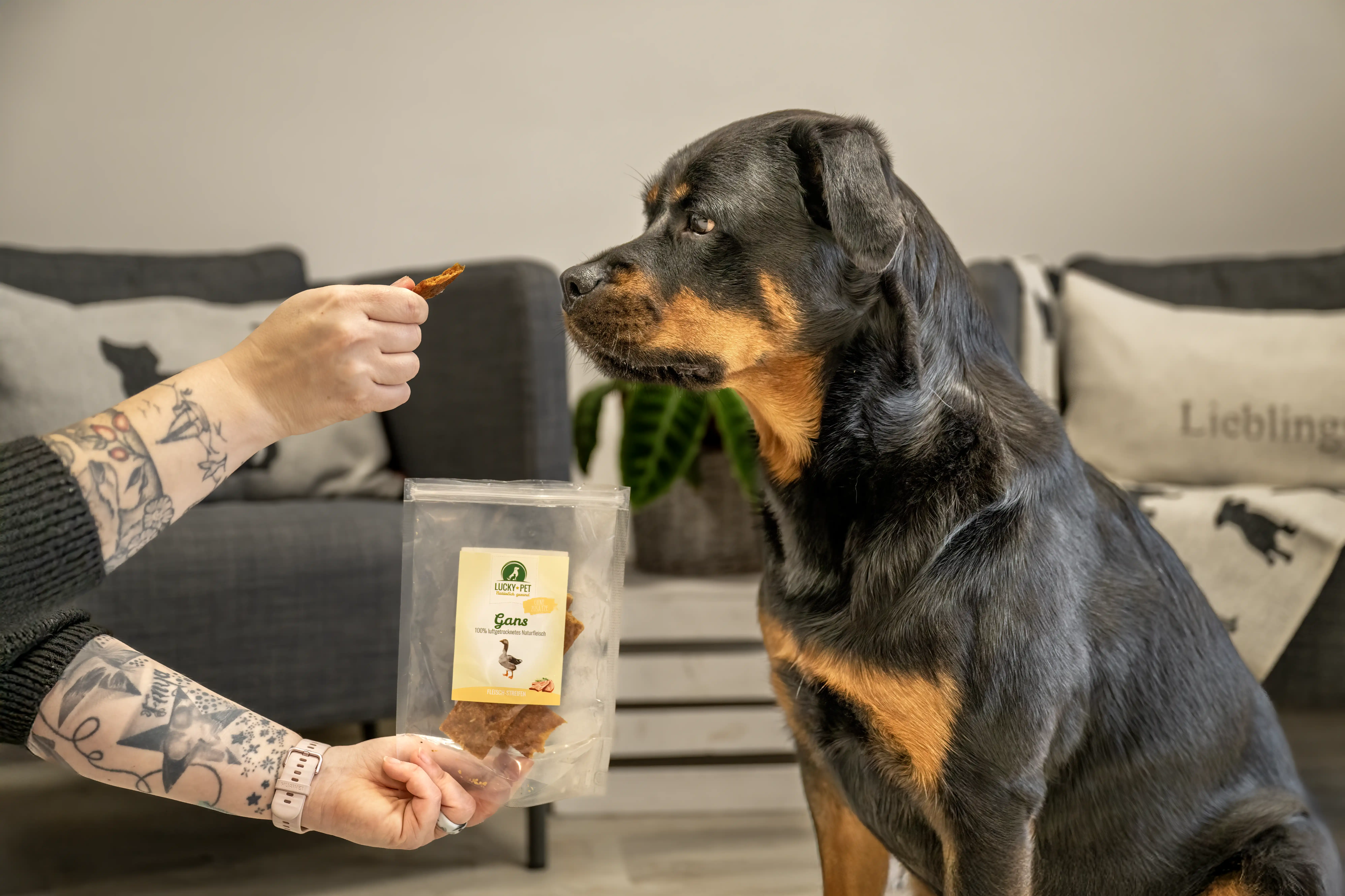 Lucky-Pet Natur Fleischstreifen