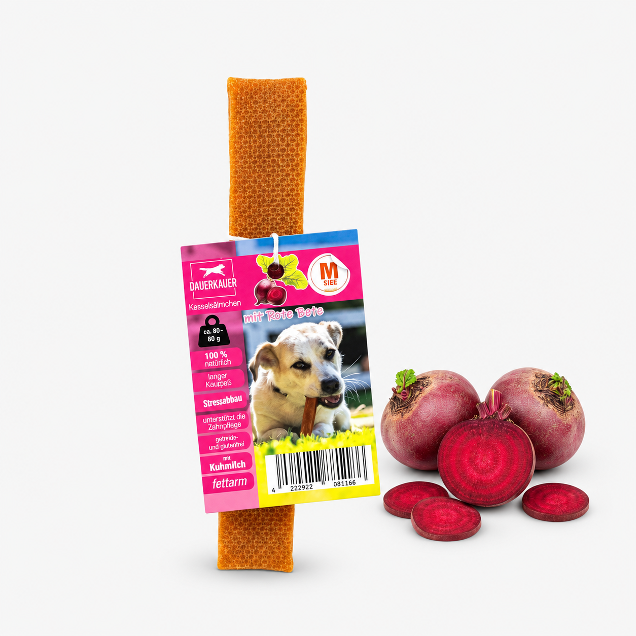 DAUERKAUER Käseknochen Rote Bete WOLTERS cat & dog GmbH