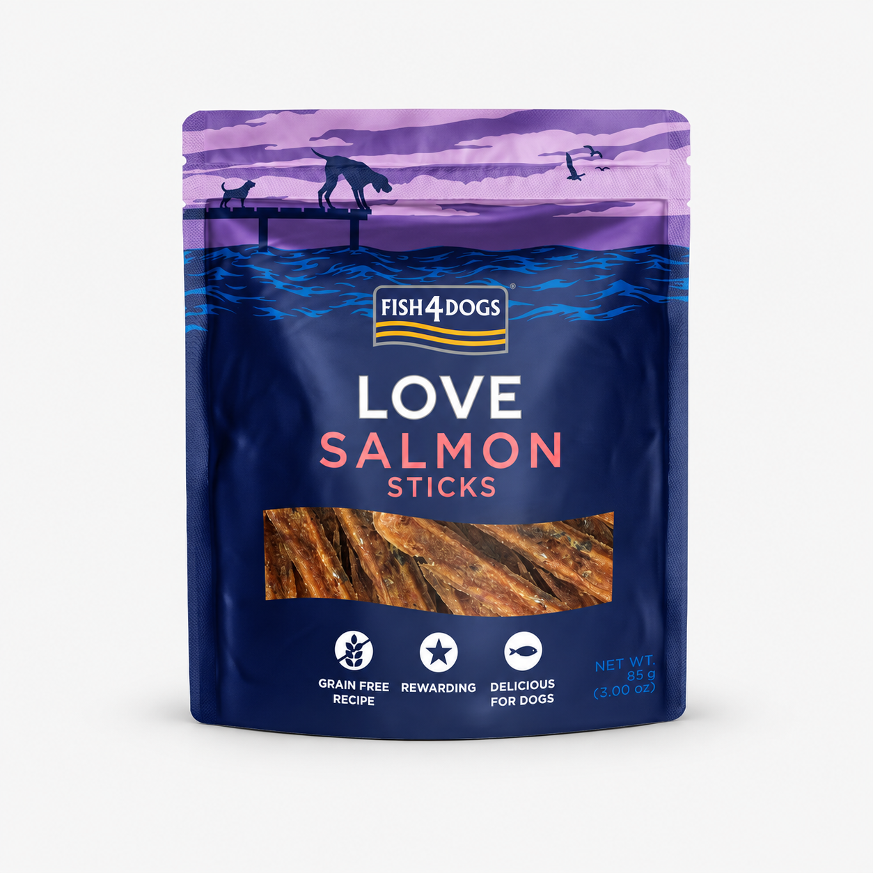Fish4Dogs Love – Lachs Sticks