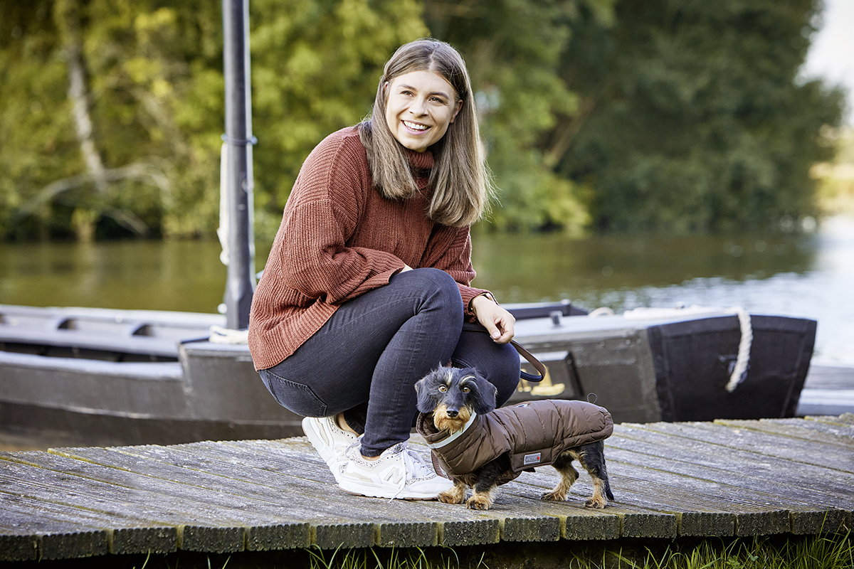 Steppjacke Cosy – langer Rücken