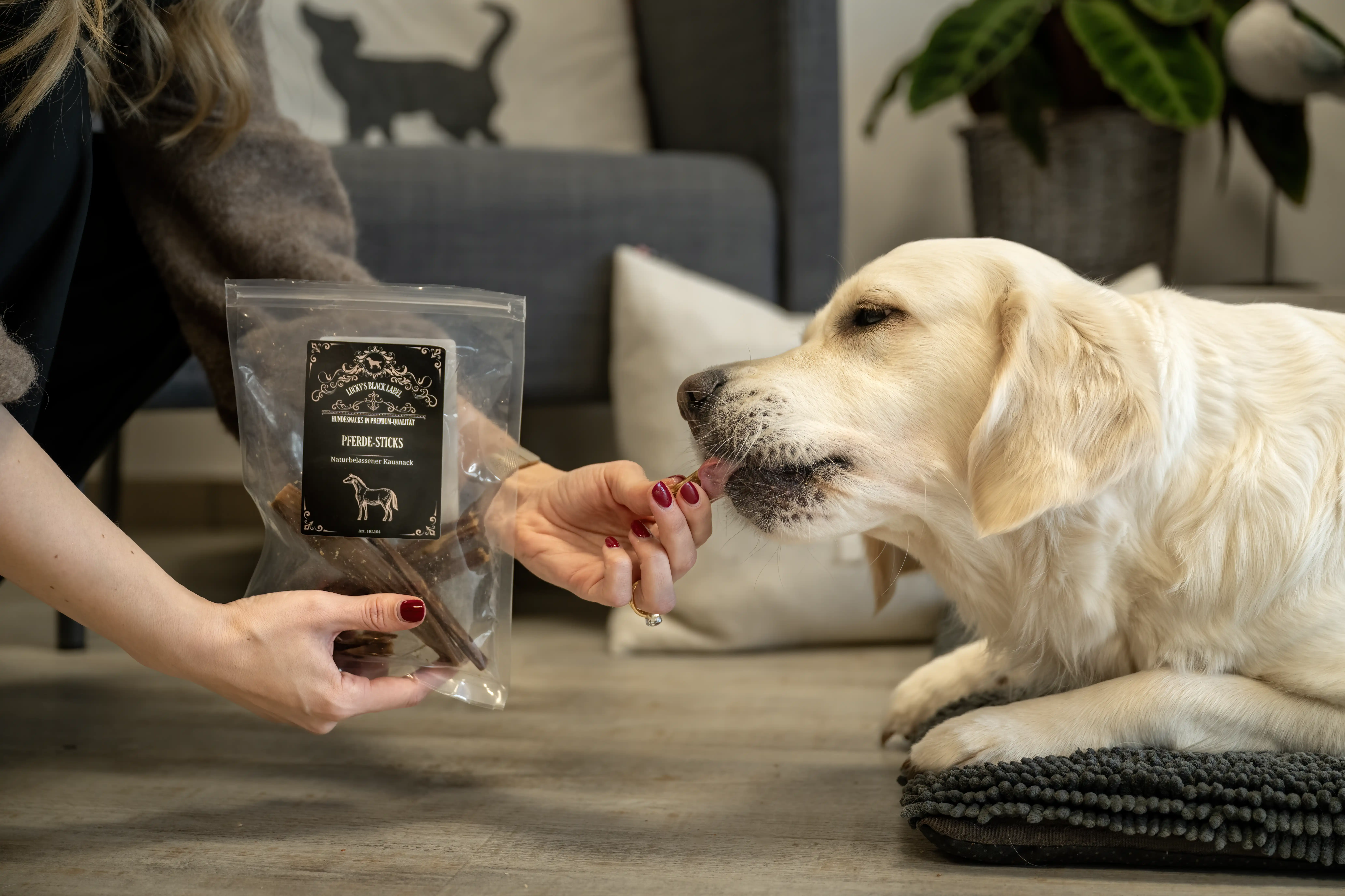 Lucky's Black Label Pferde-Sticks