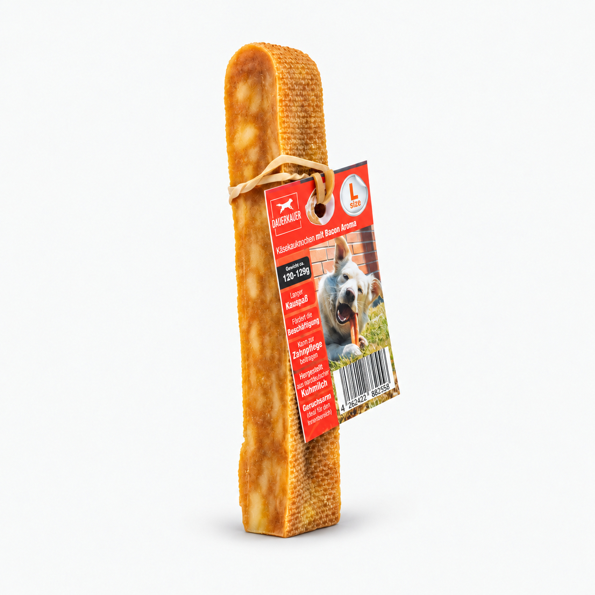 DAUERKAUER Käseknochen mit Bacon Aroma