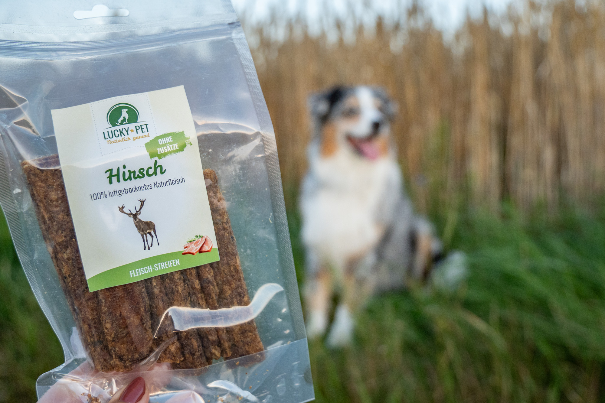 Lucky-Pet Natural Meat Strips – Venison