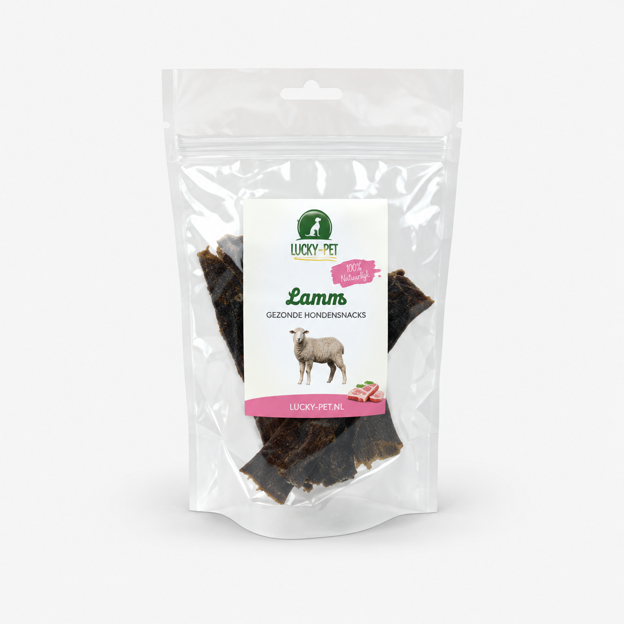 Lucky-Pet Natur Fleischstreifen – Lamm WOLTERS cat & dog GmbH