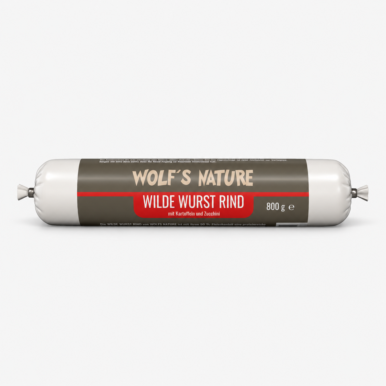 Wolf's Nature Wild Sausage Beef