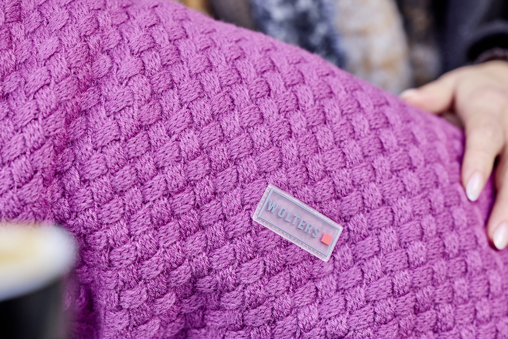 Strickpullover Square