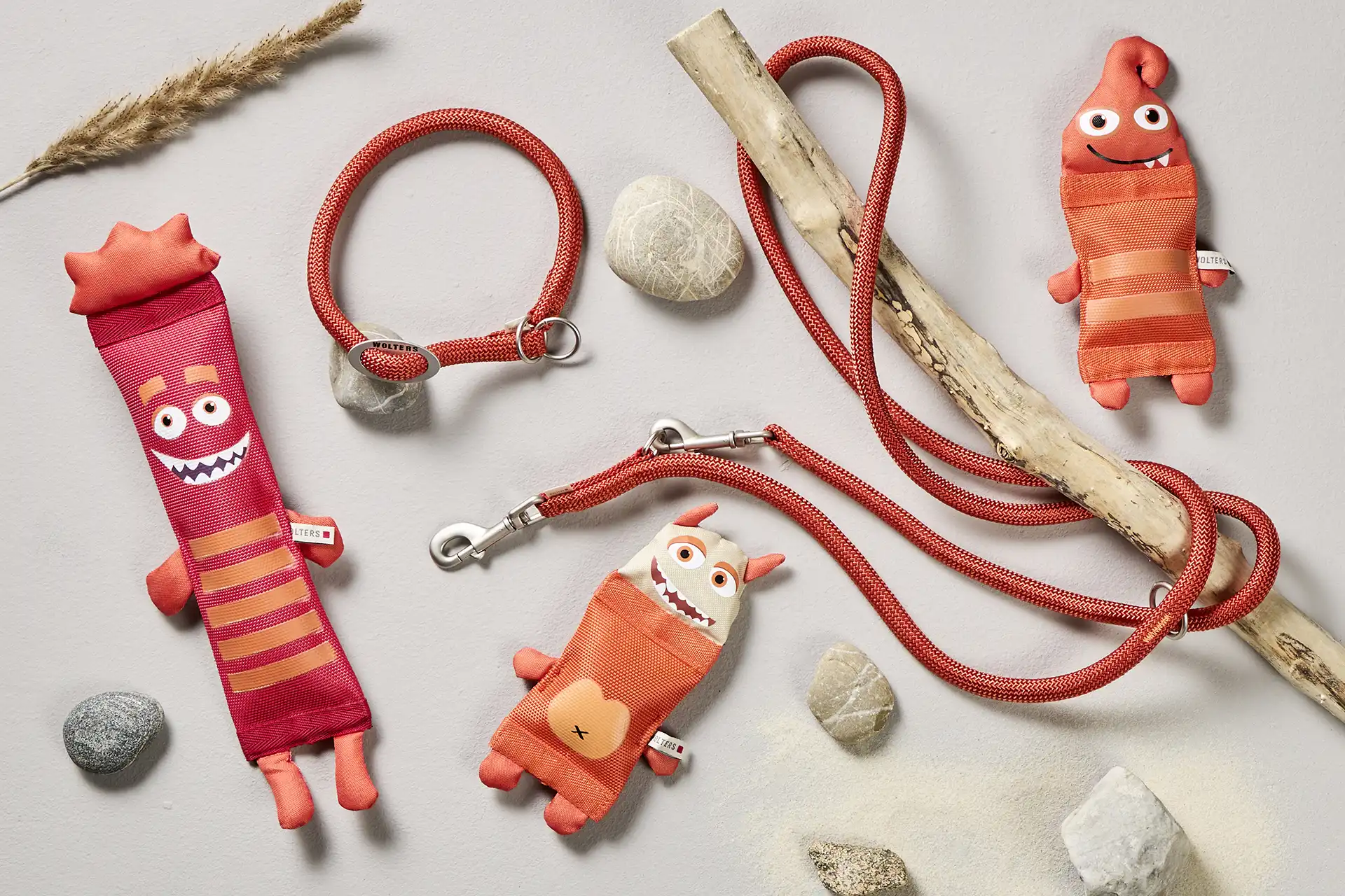 K2 - rot/orange SET + GRATIS Funny Dummy