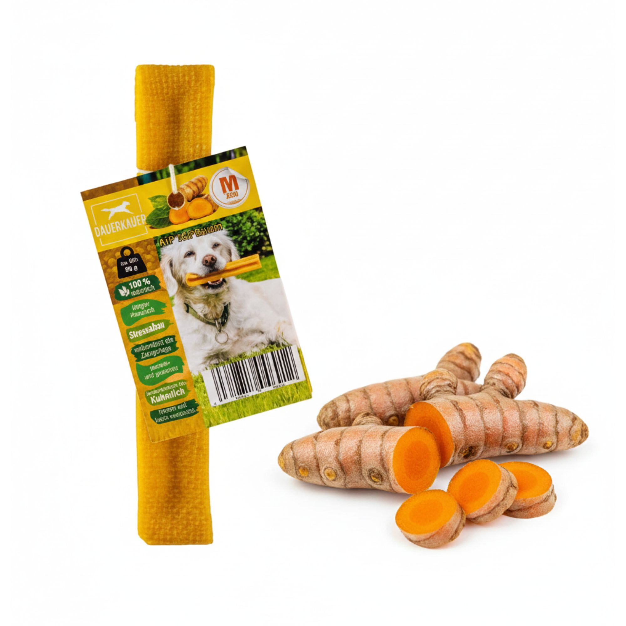 DAUERKAUER Hard Cheese Chew - Turmeric DAUERKAUER Hard Cheese Chew - Turmeric