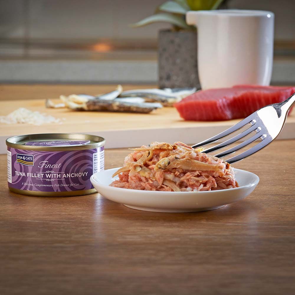 Fish4Cats Finest Tuna Fillet with Anchovies