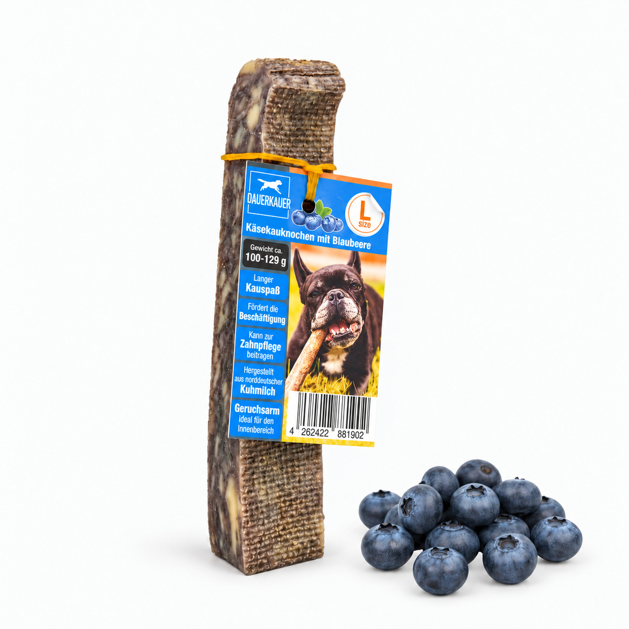 DAUERKAUER Käseknochen Blaubeere
