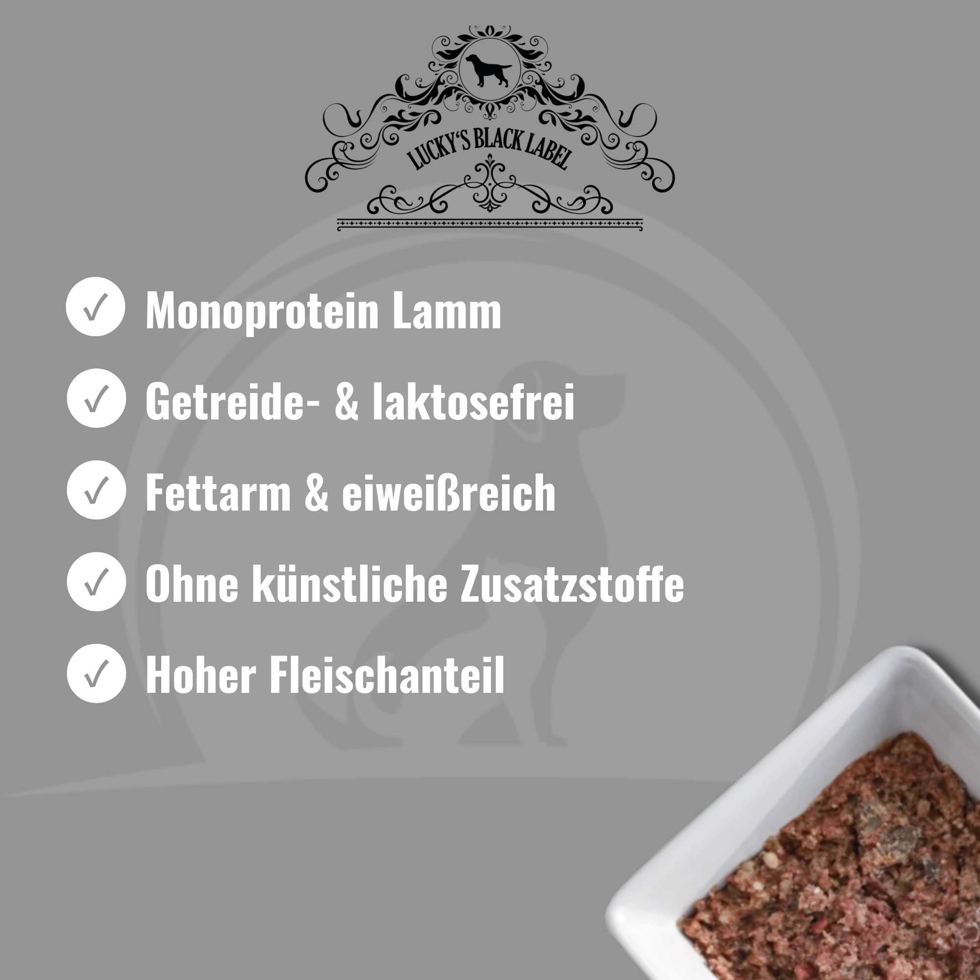 Lucky's Black Label Lamm pur