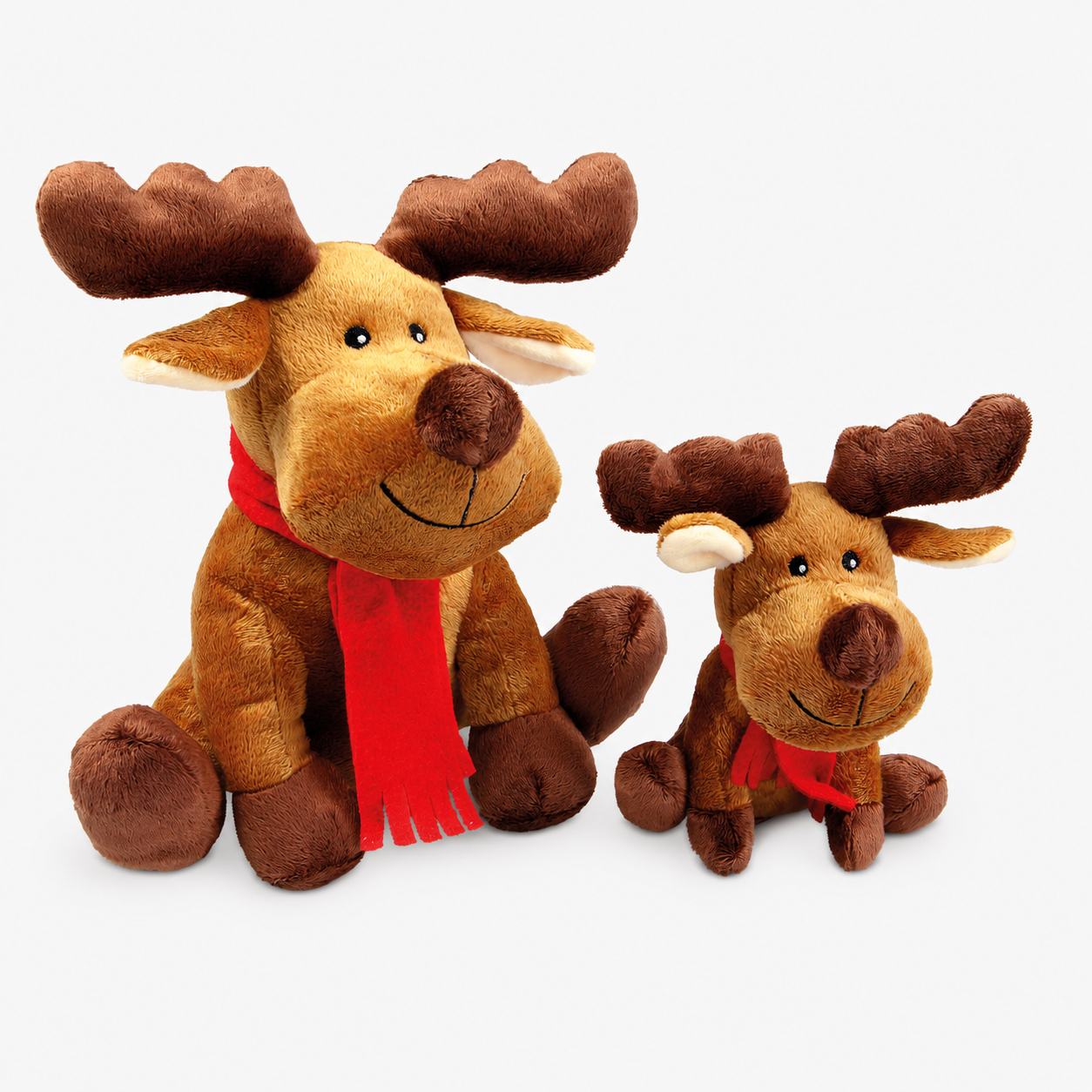 Plush Moose Rudolph