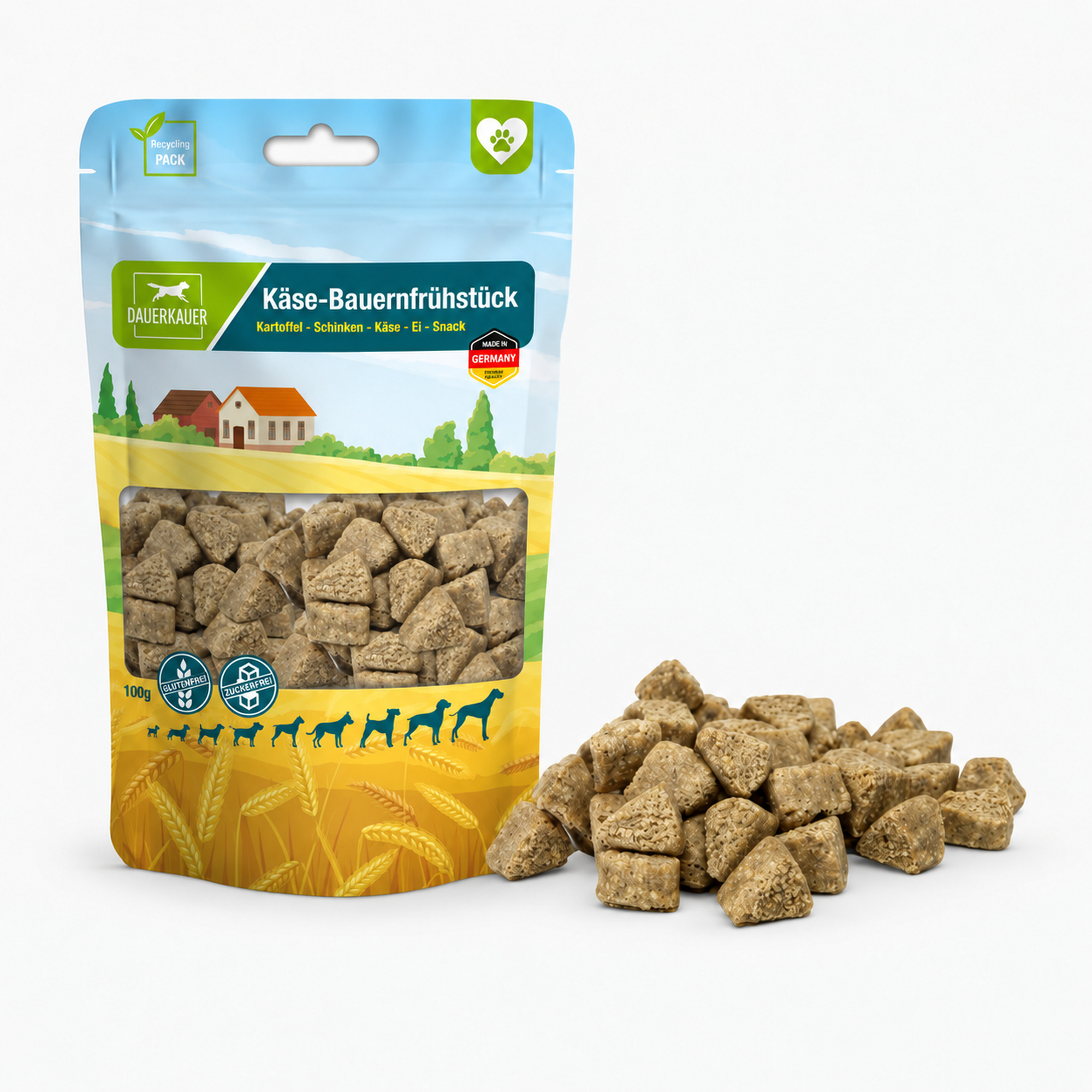 DAUERKAUER Bauernfrühstück Belohnungs-Leckerli