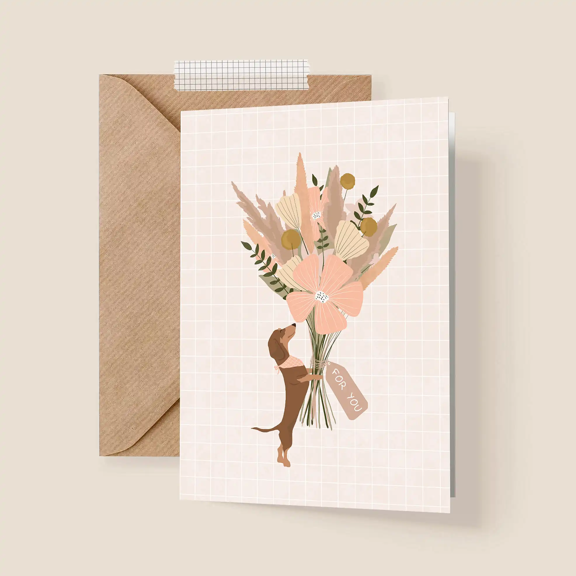 Folding card: For You