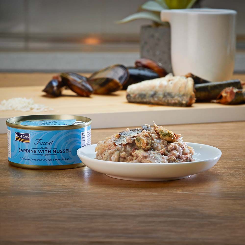 Fish4Cats Finest Sardine with Mussel