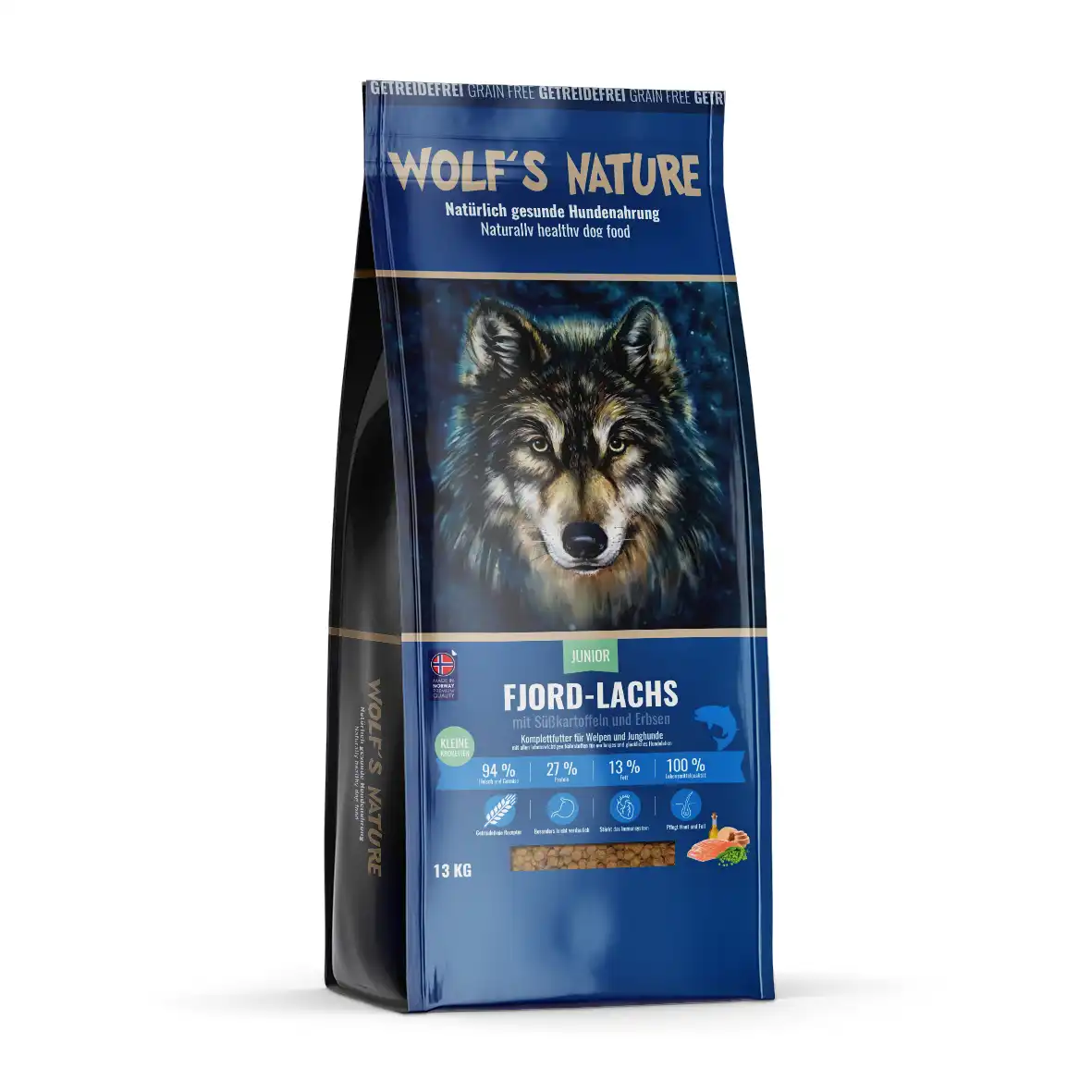 Wolf's Nature Fjord-Lachs Junior