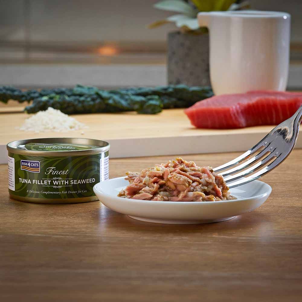 Fish4Cats Finest Tuna Fillet with Seaweed