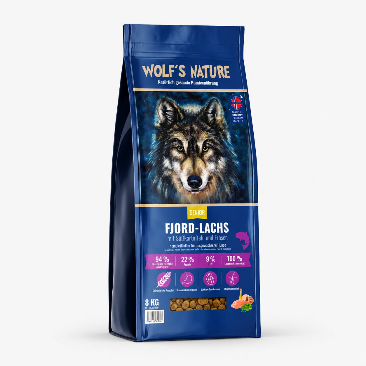 Wolf's Nature Fjord Salmon Senior/Light