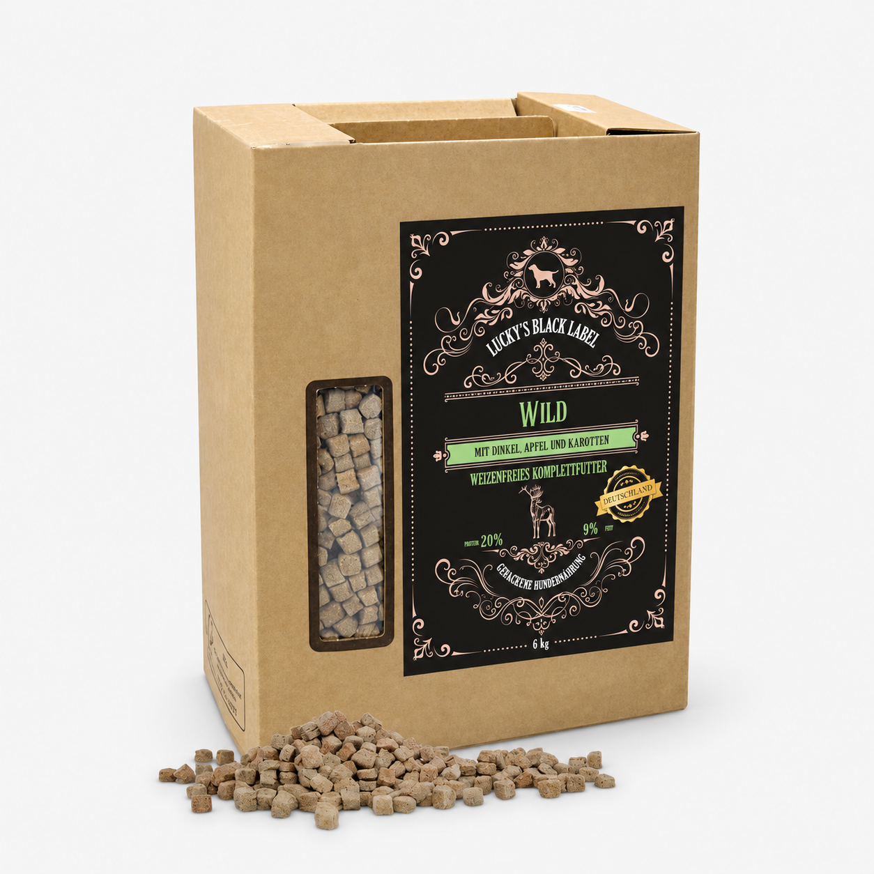 Lucky's Black Label Wild ofengebacken WOLTERS cat & dog GmbH