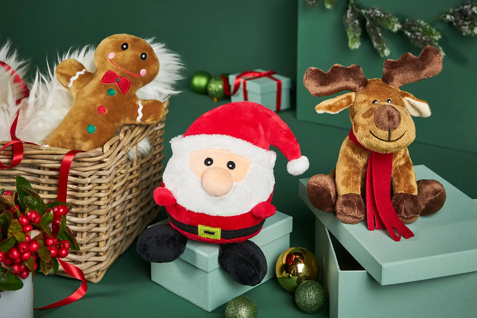X-Mas Plüschspielzeug Set 