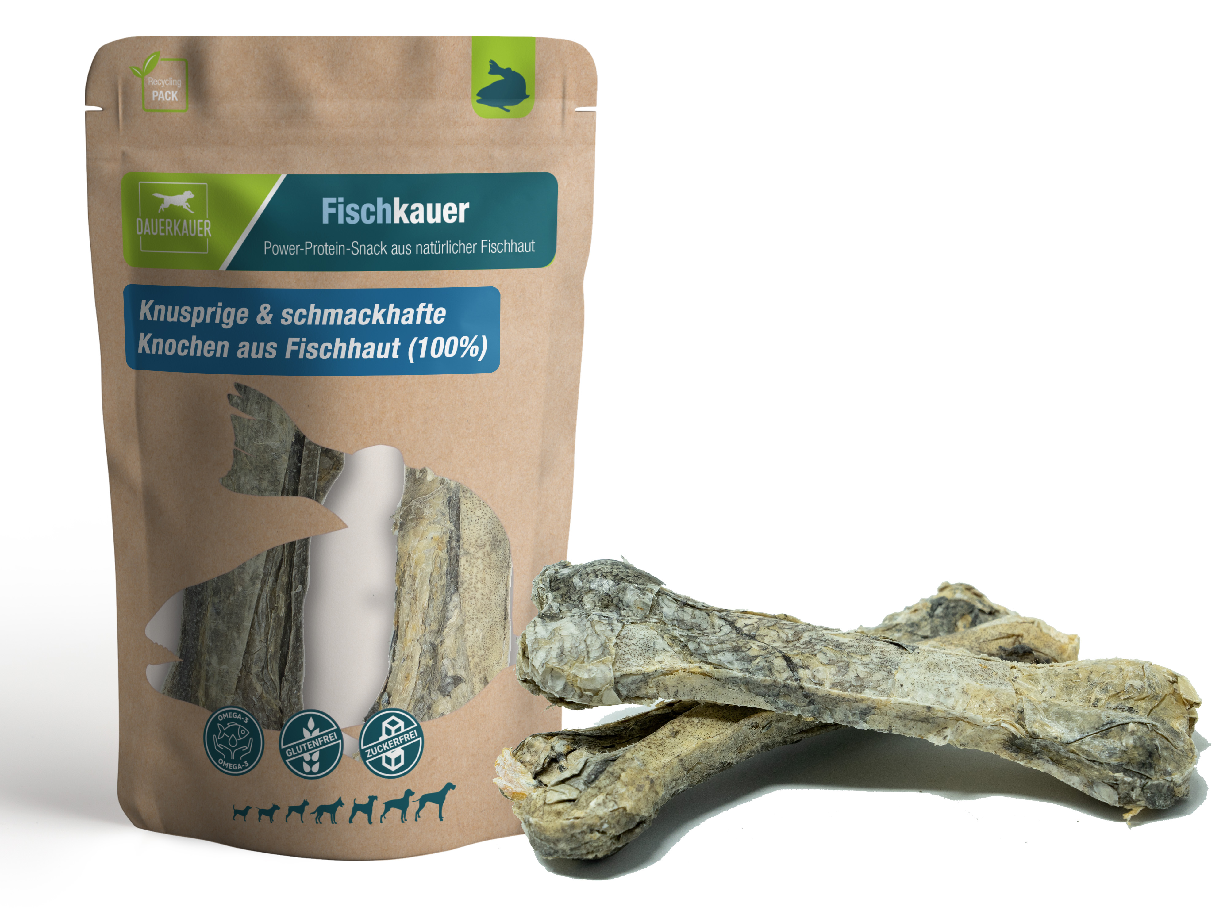 DAUERKAUER fish chew bones