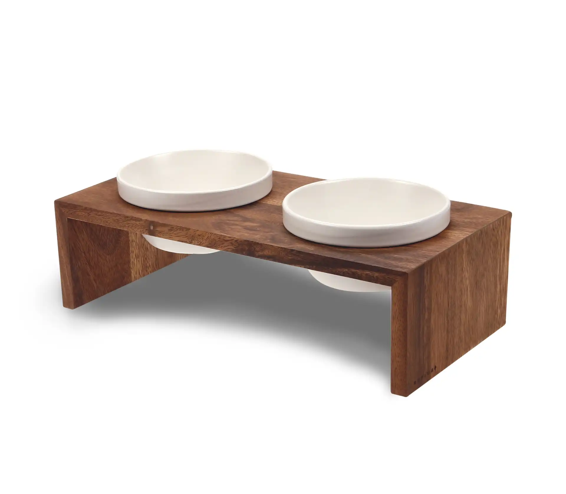 Wolters Gohan Doppelnapf Teak 2 X-Mas Gohan + GRATIS Olivi Weihnachtsspielzeug
