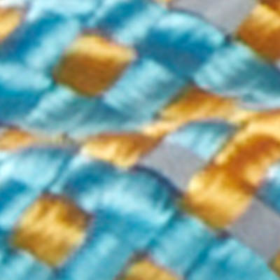 turquoise/yellow