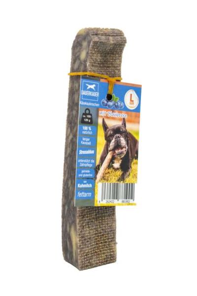 DAUERKAUER Hartkäse-Kauknochen Blaubeere