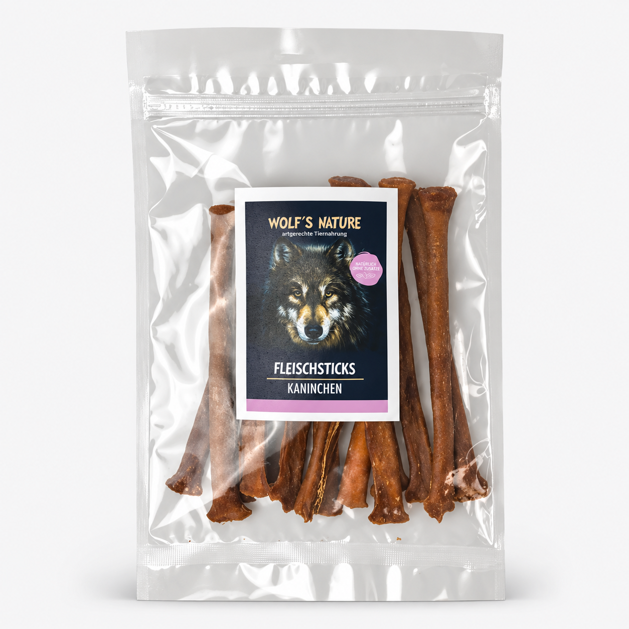 Wolf's Nature Kaninchen Fleischsticks WOLTERS cat & dog GmbH