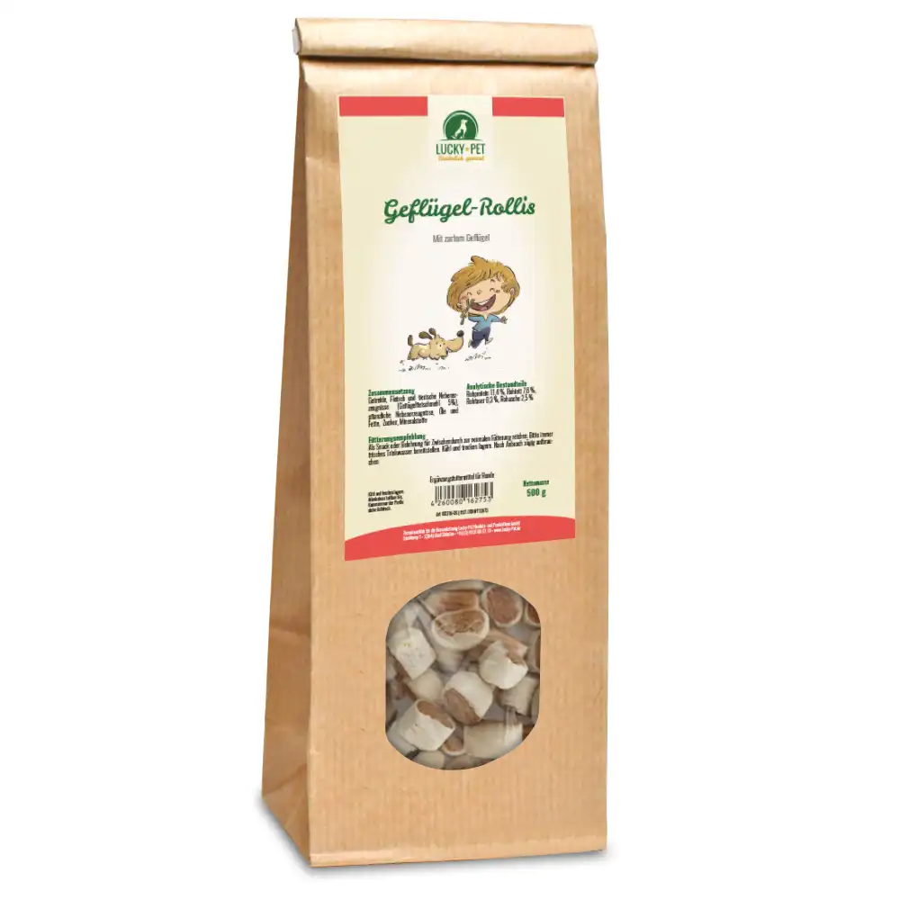 Lucky-Pet Geflügel-Rollis