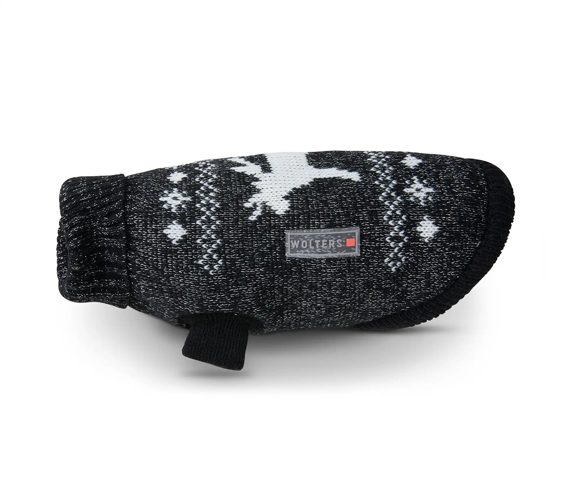 Strickpullover Elch mit Glitzer