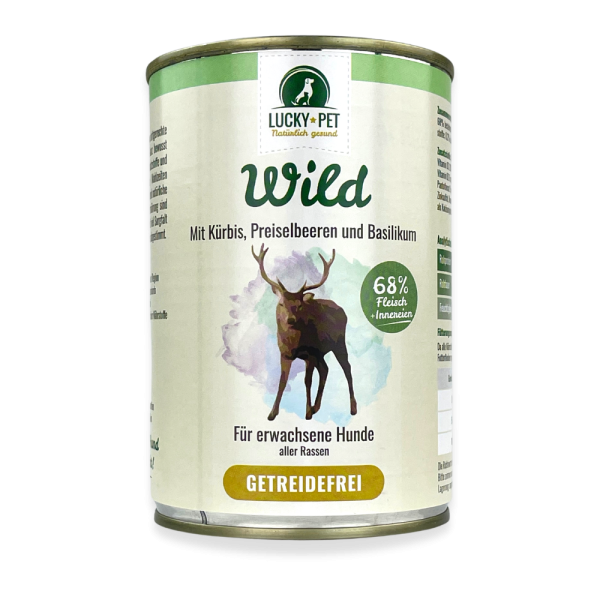 Wild mit Kürbis & Preiselbeeren