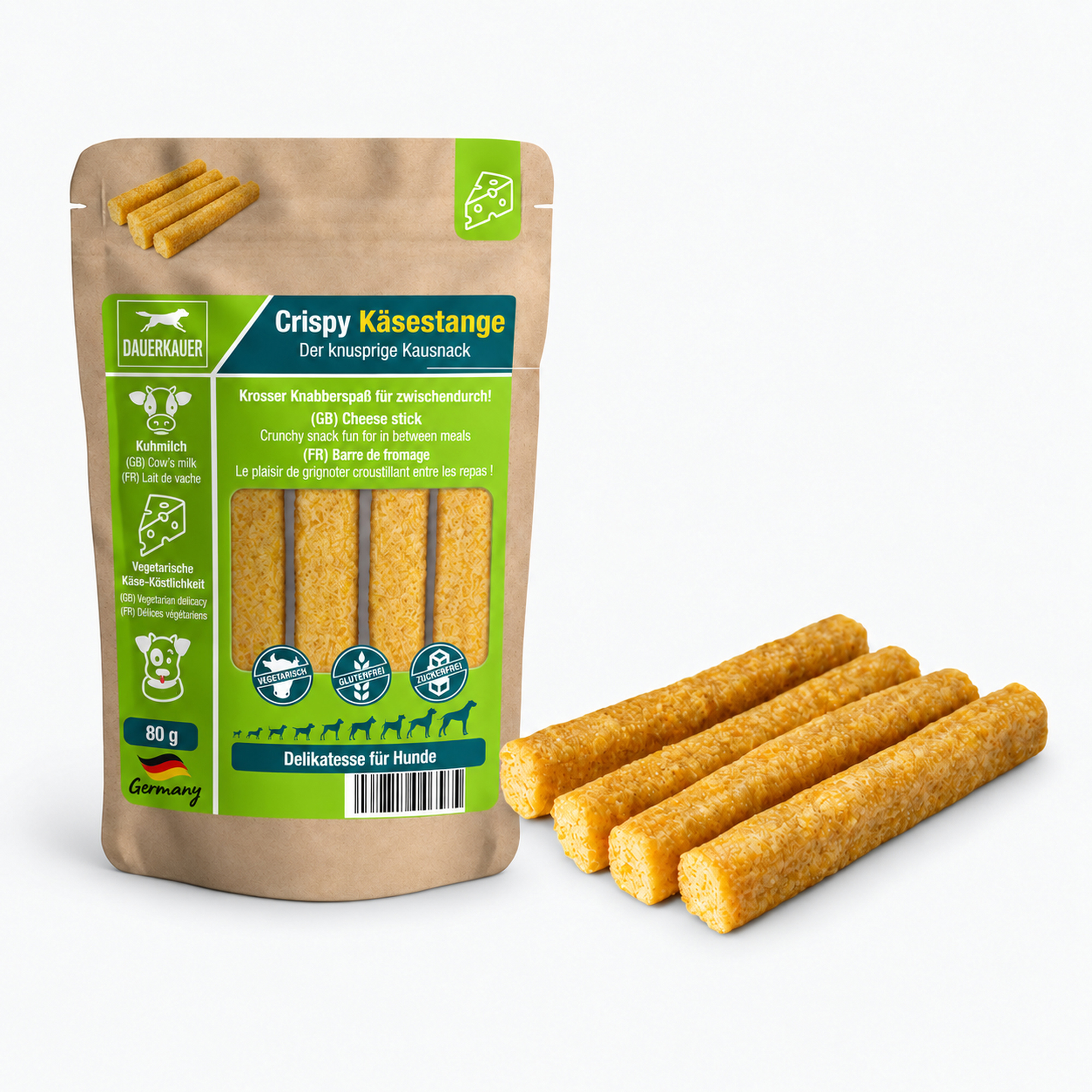 DAUERKAUER Crispy Käsestangen
