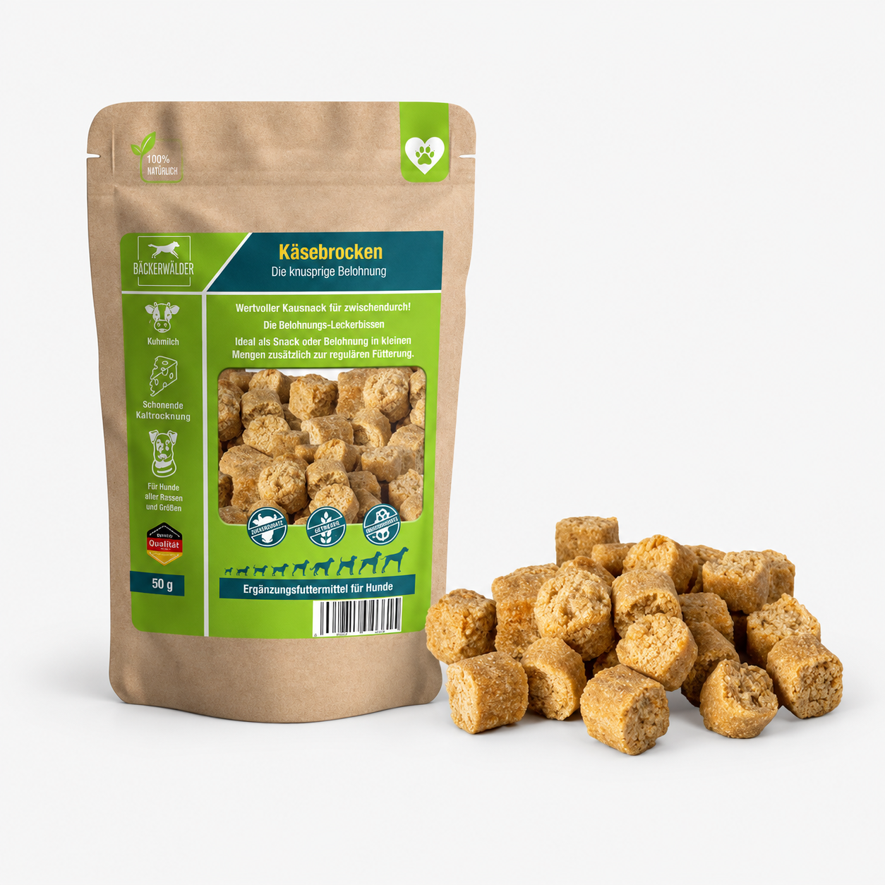 DAUERKAUER Käse Brocken WOLTERS cat & dog GmbH