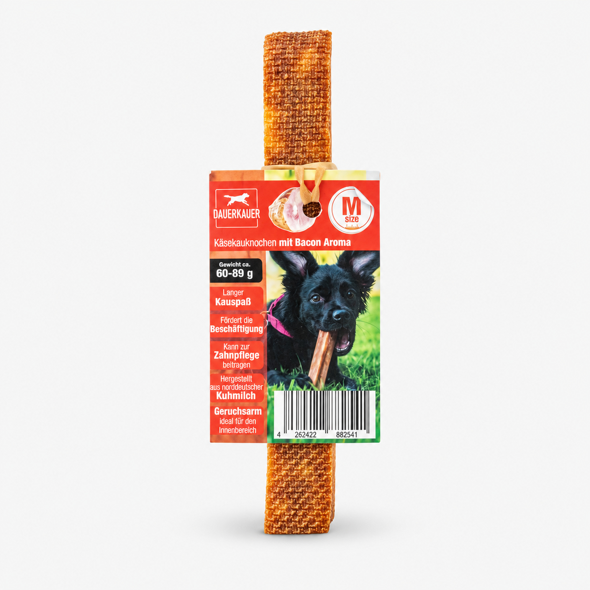 DAUERKAUER Käseknochen mit Bacon Aroma