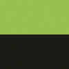 black/lime