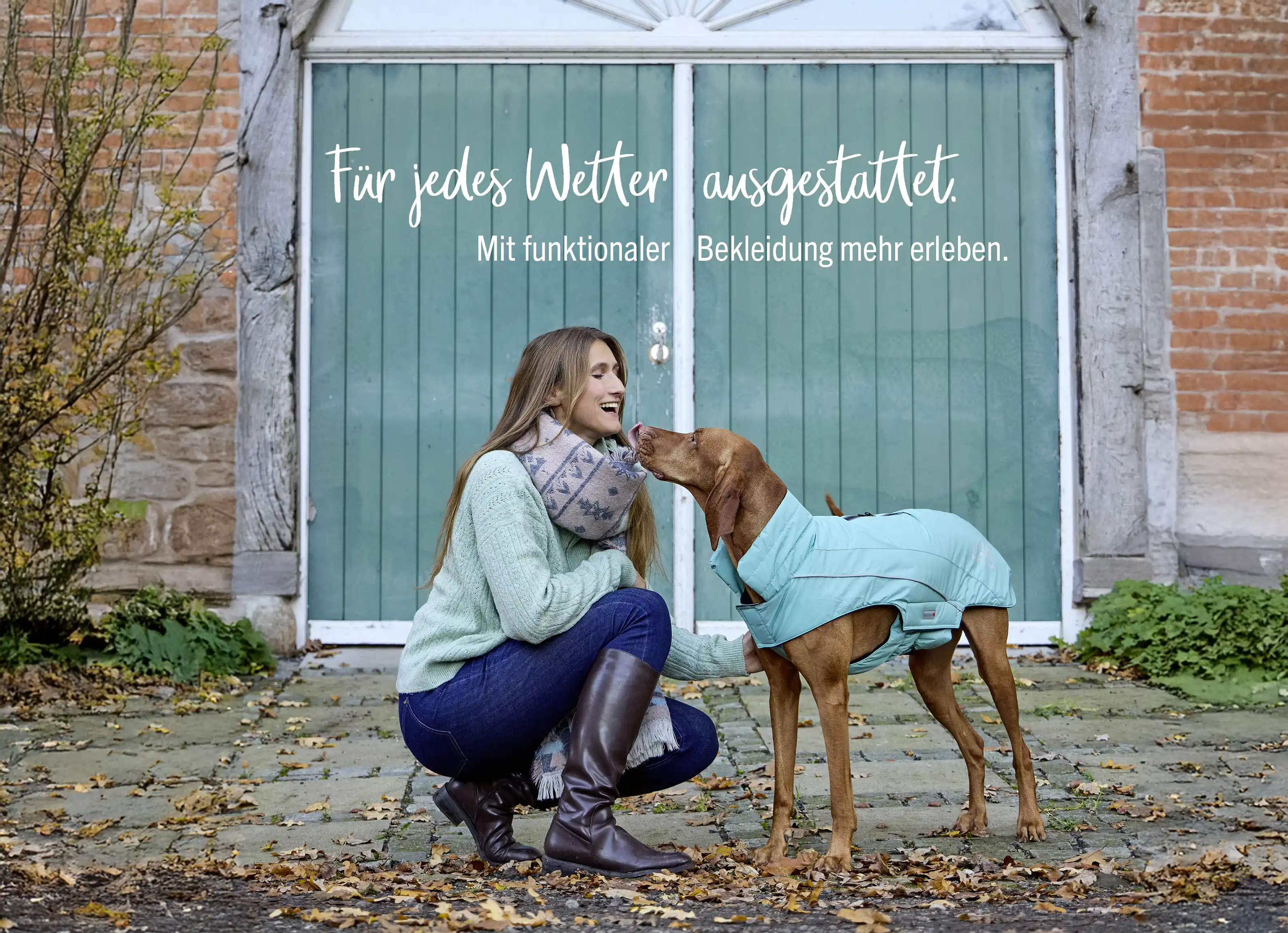 Hundebekleidung für den Herbst