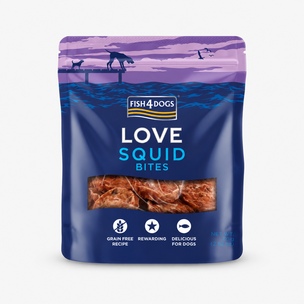 Fish4Dogs Love – Tintenfisch Bissen WOLTERS cat & dog GmbH