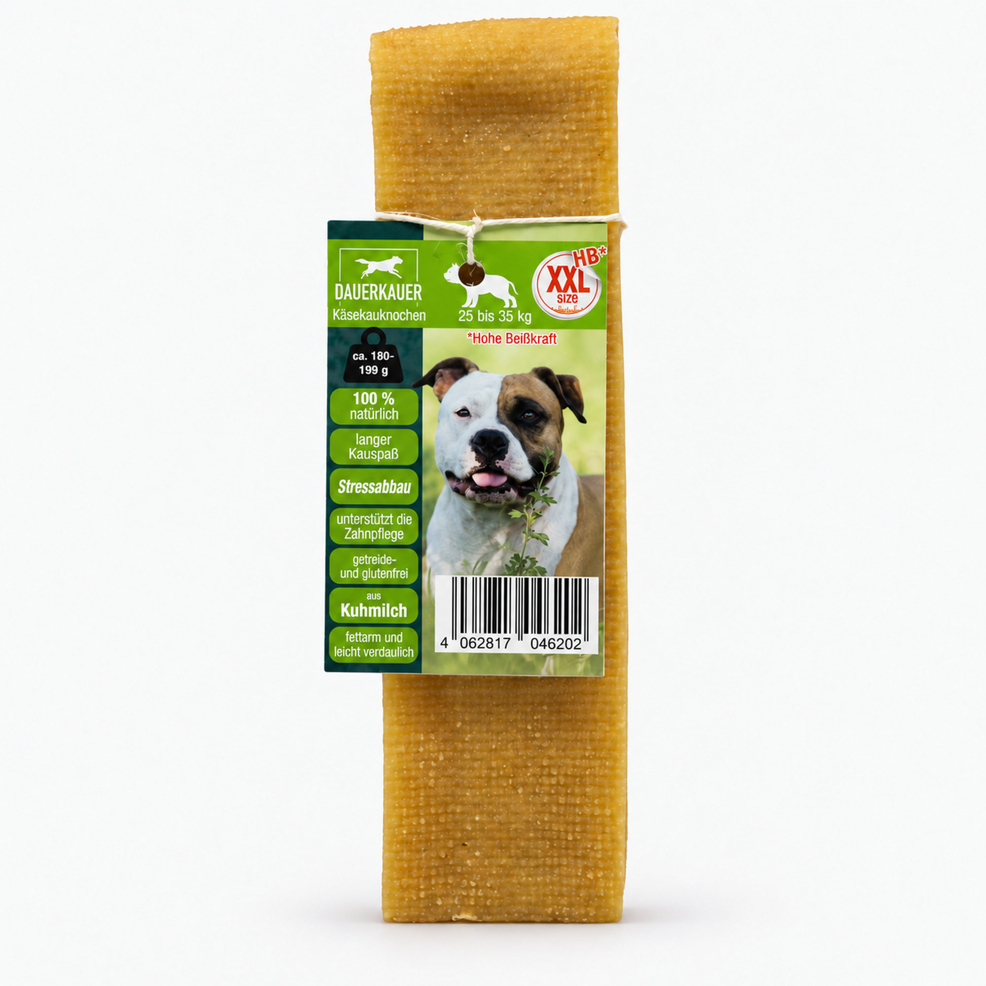 DAUERKAUER Cheese Chew Bones, High Bite Strength