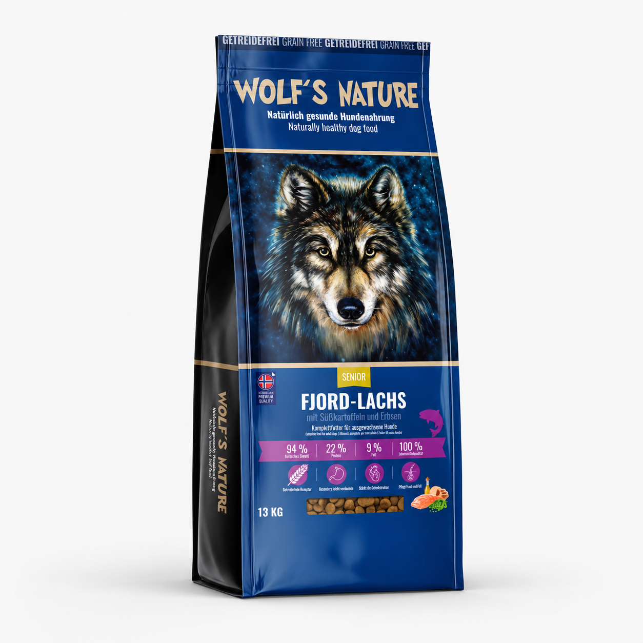 Wolf's Nature Fjord Salmon Senior/Light